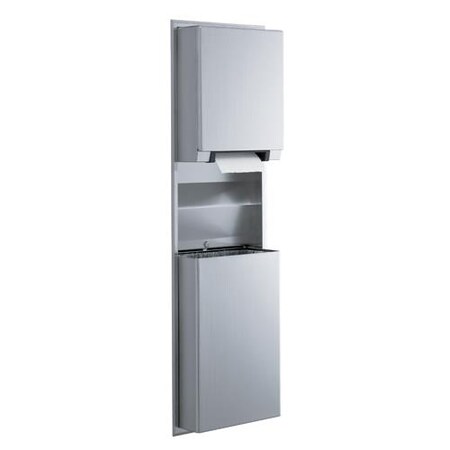 Bobrick ClassicSeries™ Paper Towel Dispenser & Waste Receptacle B-3974